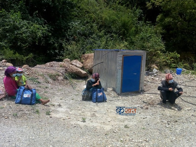 भूमेकाे आइसोलेसनमा ६ संक्रमित भर्ना